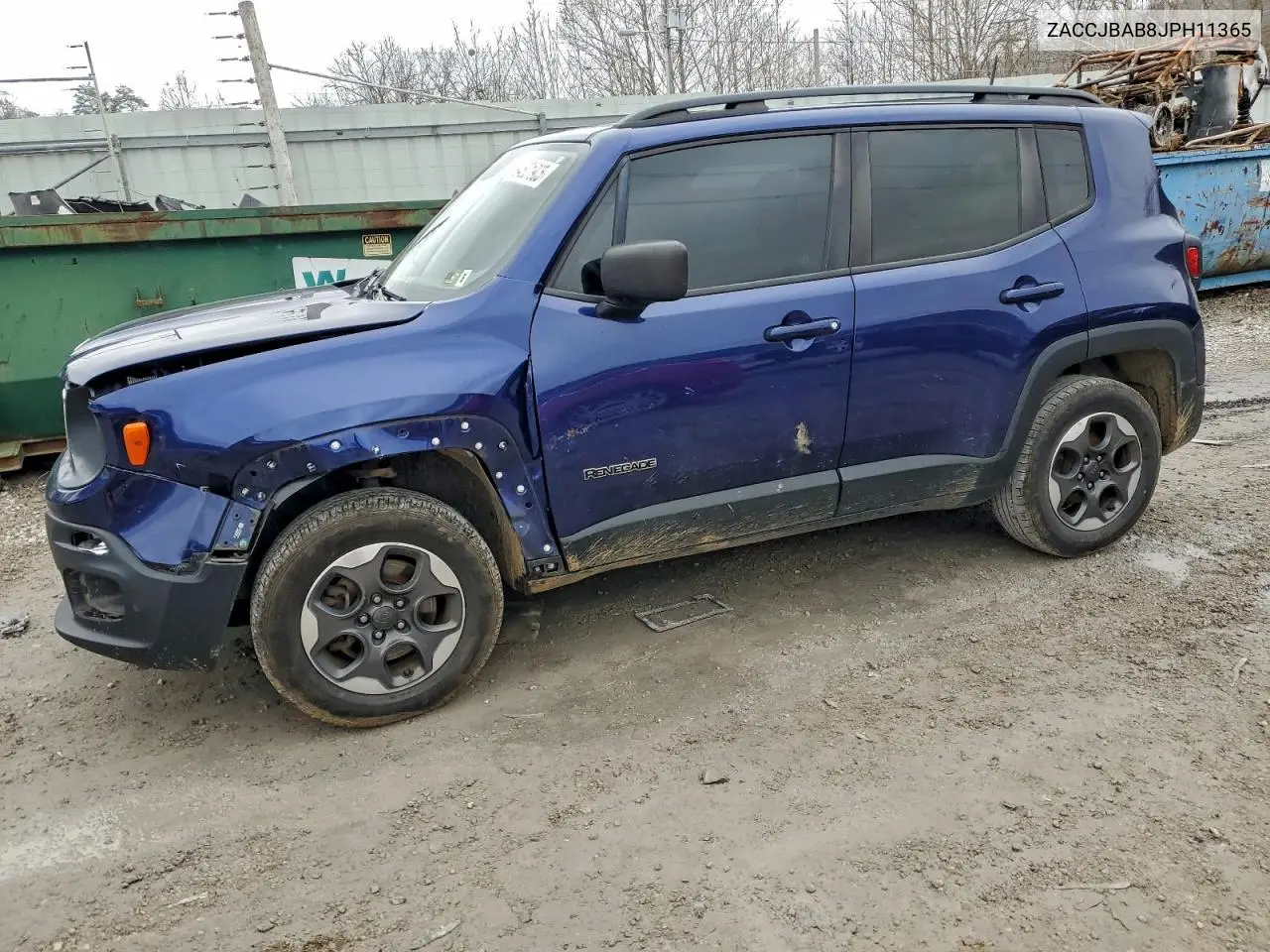 ZACCJBAB8JPH11365 2018 Jeep Renegade Sport