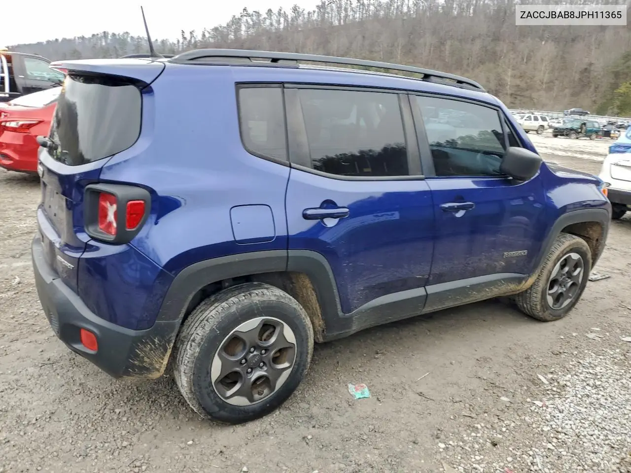 ZACCJBAB8JPH11365 2018 Jeep Renegade Sport