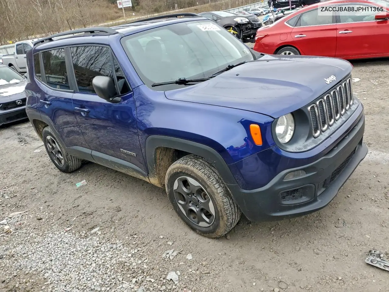 ZACCJBAB8JPH11365 2018 Jeep Renegade Sport