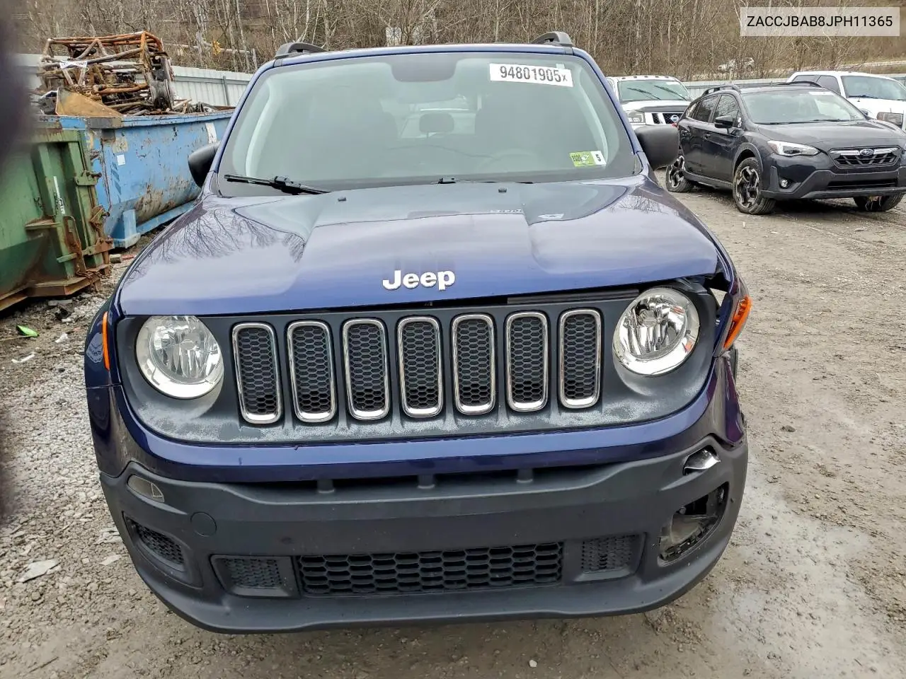 ZACCJBAB8JPH11365 2018 Jeep Renegade Sport
