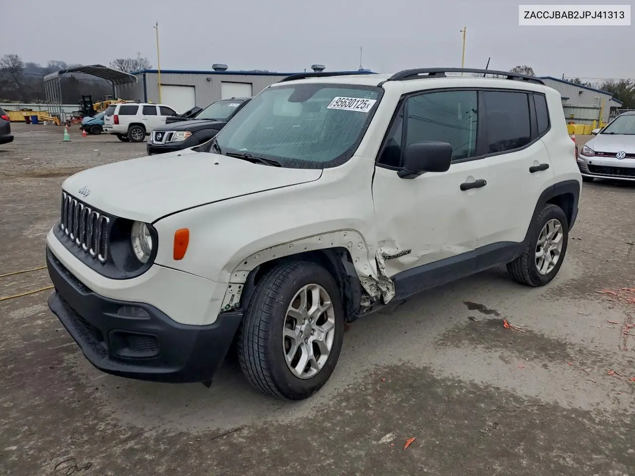ZACCJBAB2JPJ41313 2018 Jeep Renegade Sport