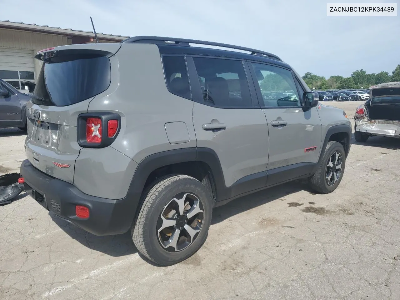 2019 Jeep Renegade Trailhawk VIN: ZACNJBC12KPK34489 Lot: 56815694