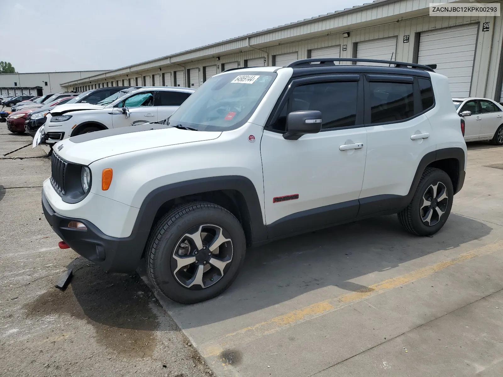 2019 Jeep Renegade Trailhawk VIN: ZACNJBC12KPK00293 Lot: 64969144