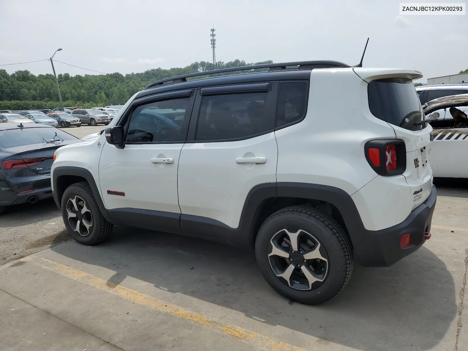 2019 Jeep Renegade Trailhawk VIN: ZACNJBC12KPK00293 Lot: 64969144