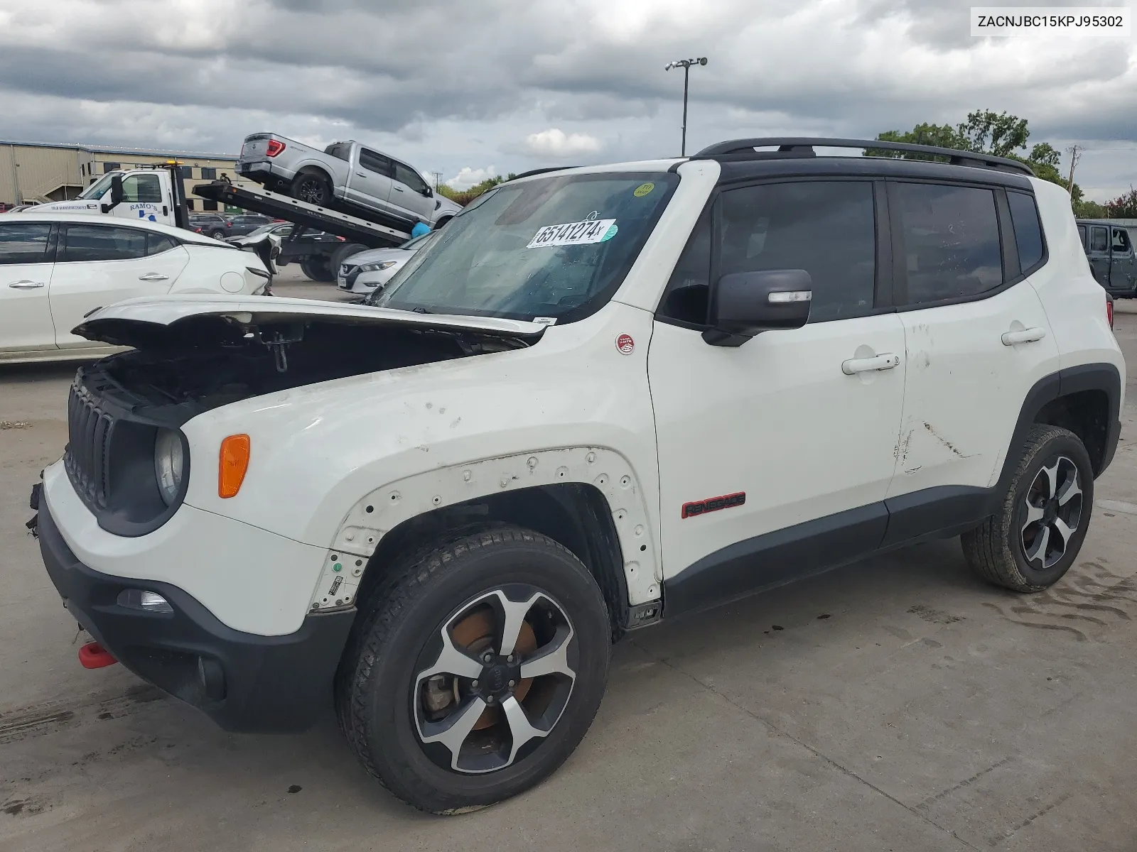 ZACNJBC15KPJ95302 2019 Jeep Renegade Trailhawk