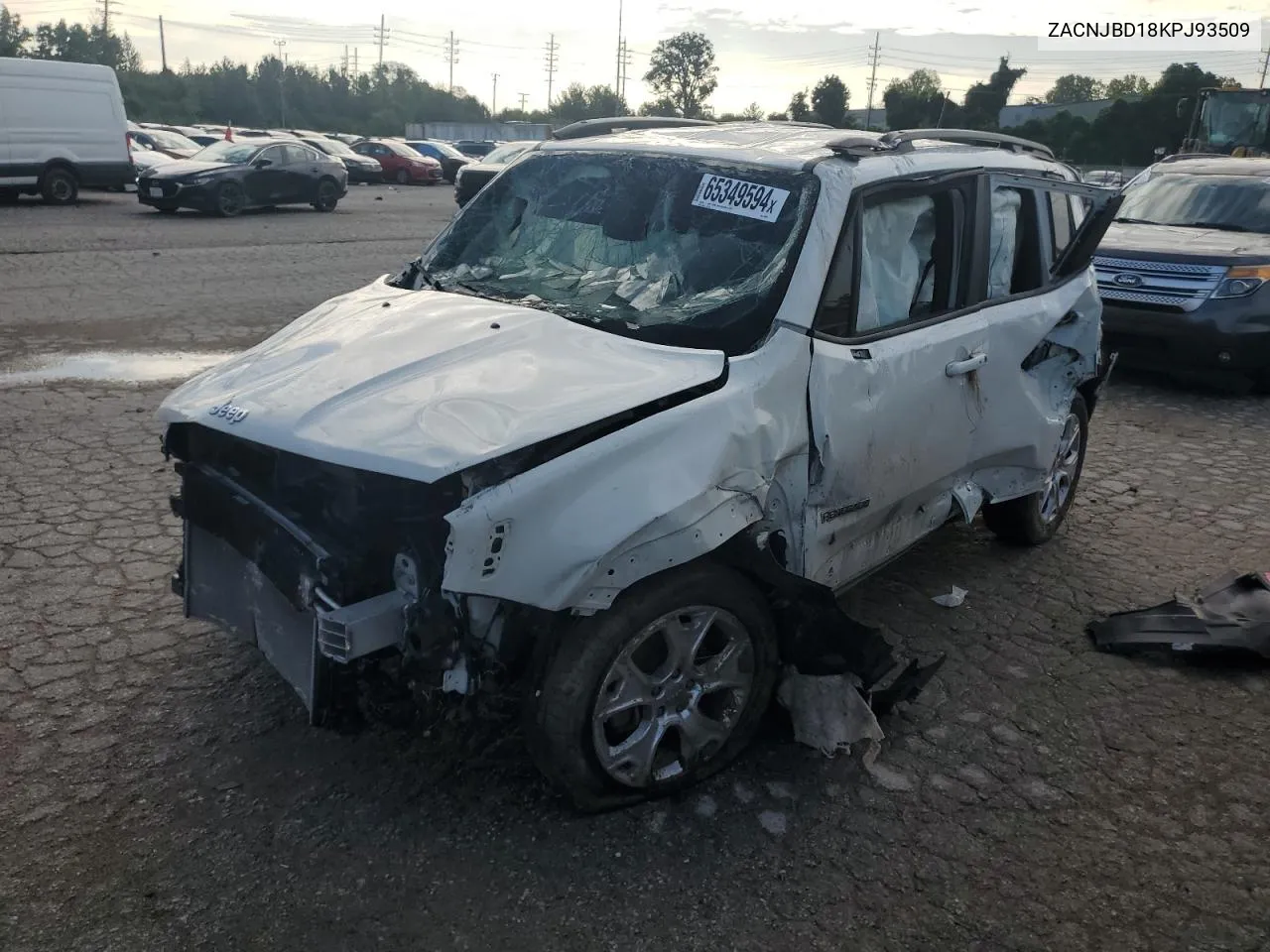 ZACNJBD18KPJ93509 2019 Jeep Renegade Limited