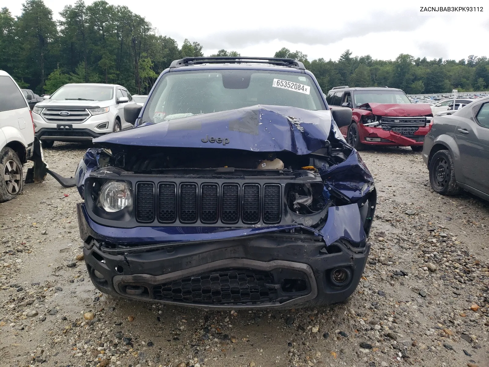 2019 Jeep Renegade Sport VIN: ZACNJBAB3KPK93112 Lot: 65352084