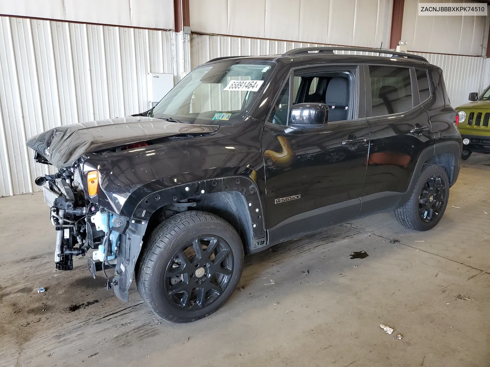 2019 Jeep Renegade Latitude VIN: ZACNJBBBXKPK74510 Lot: 65891464