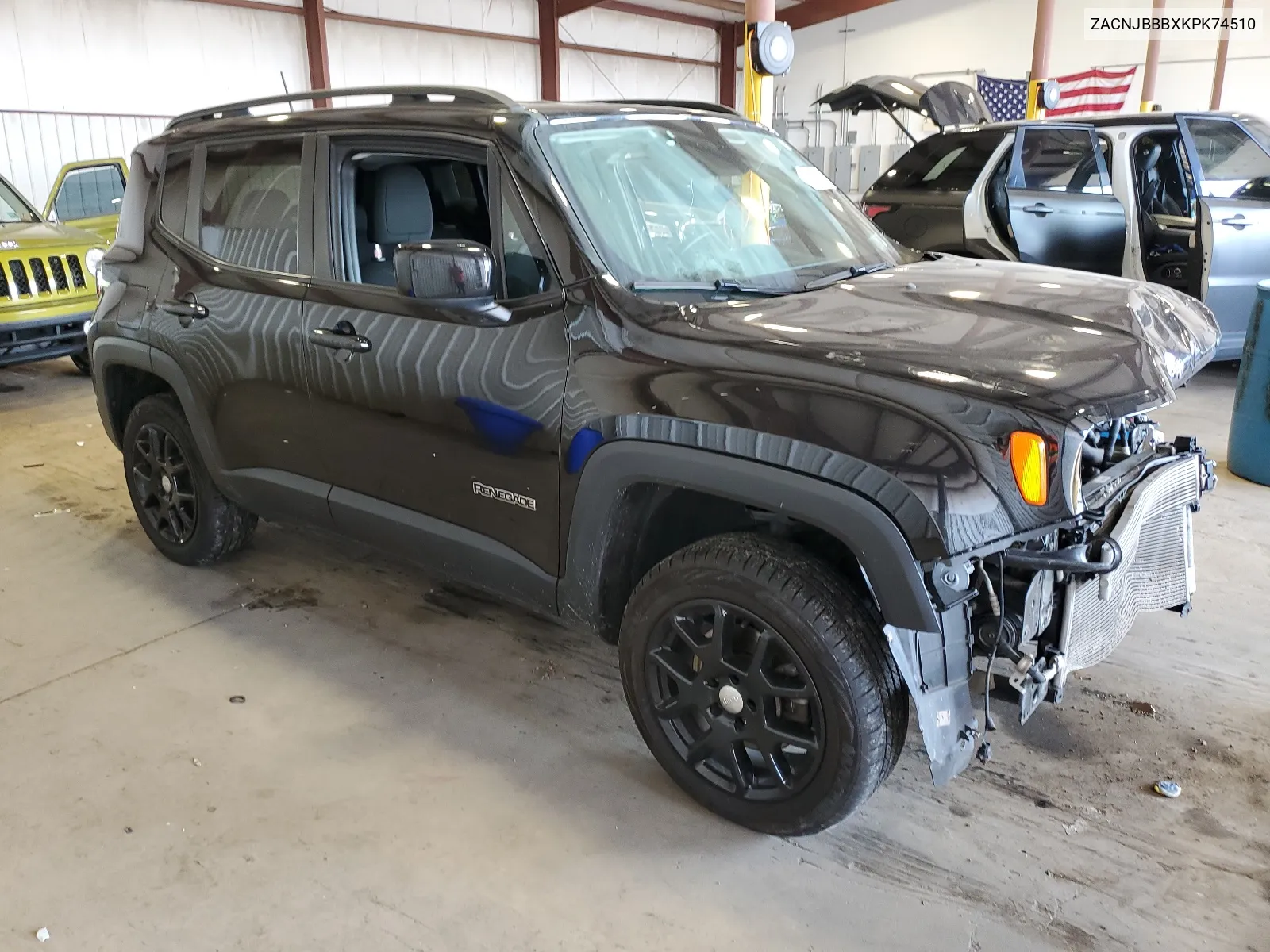 2019 Jeep Renegade Latitude VIN: ZACNJBBBXKPK74510 Lot: 65891464