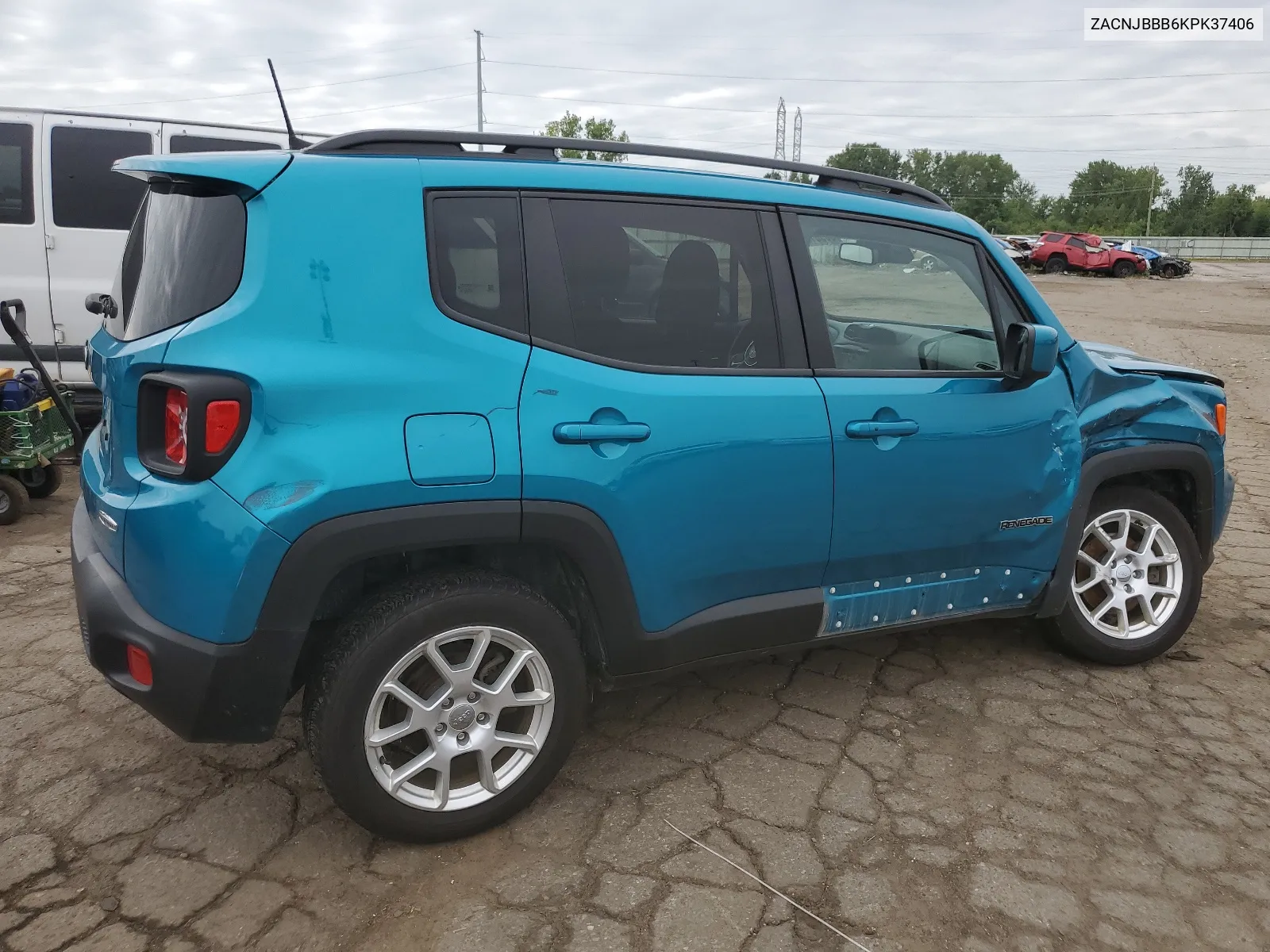 2019 Jeep Renegade Latitude VIN: ZACNJBBB6KPK37406 Lot: 65951364