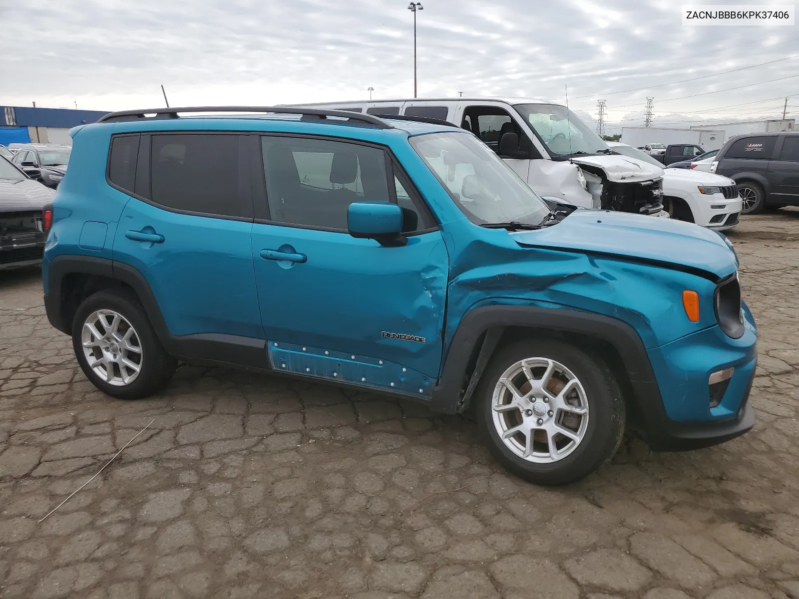 ZACNJBBB6KPK37406 2019 Jeep Renegade Latitude