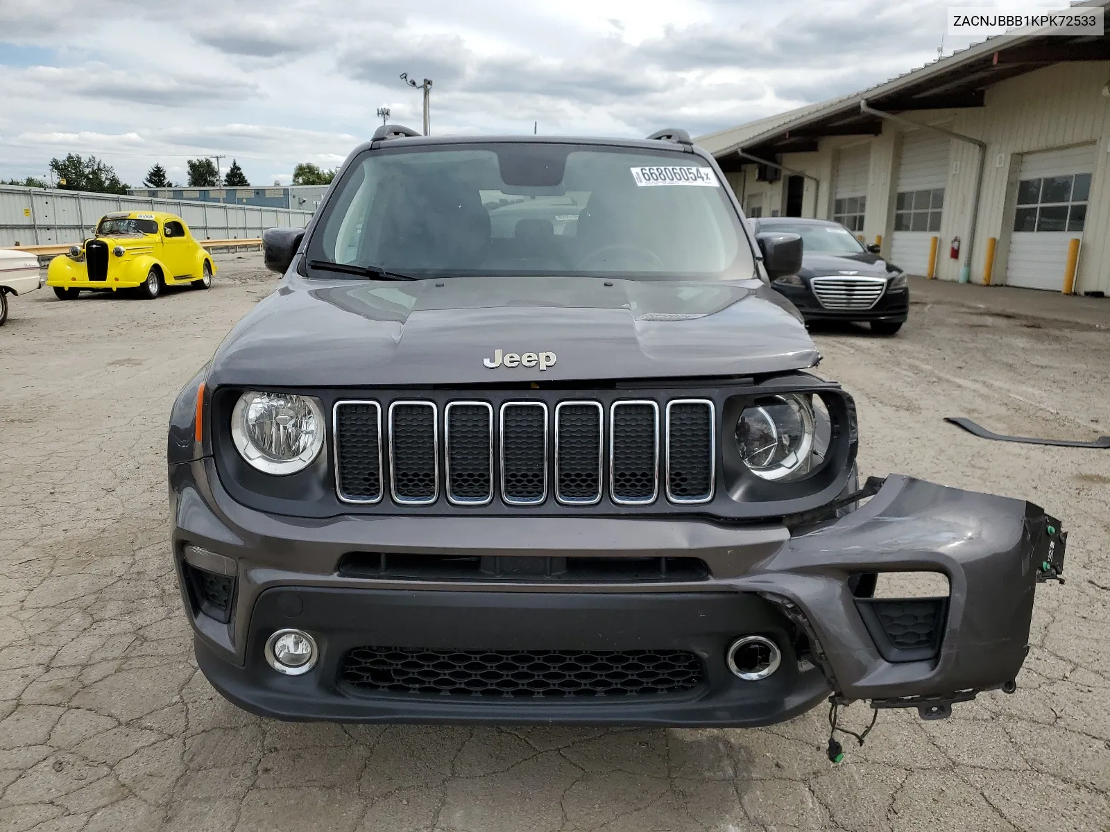 2019 Jeep Renegade Latitude VIN: ZACNJBBB1KPK72533 Lot: 66806054