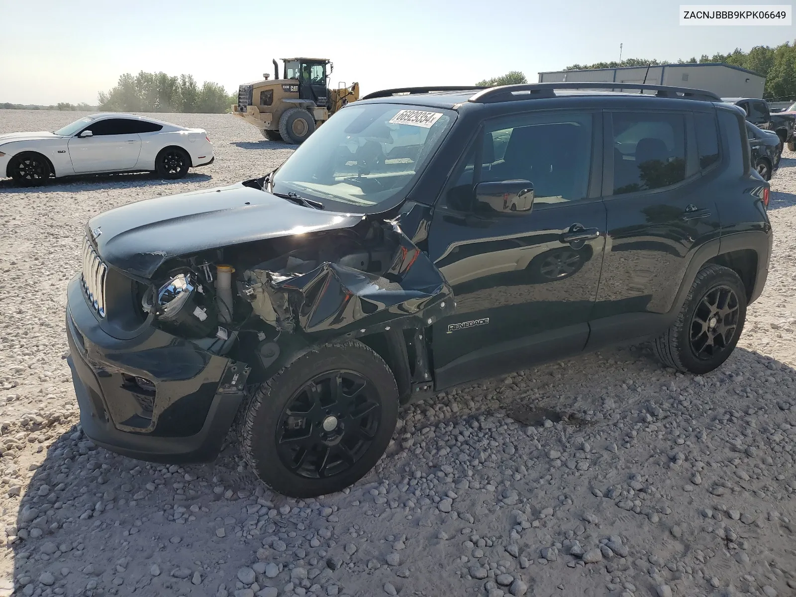 2019 Jeep Renegade Latitude VIN: ZACNJBBB9KPK06649 Lot: 66929354