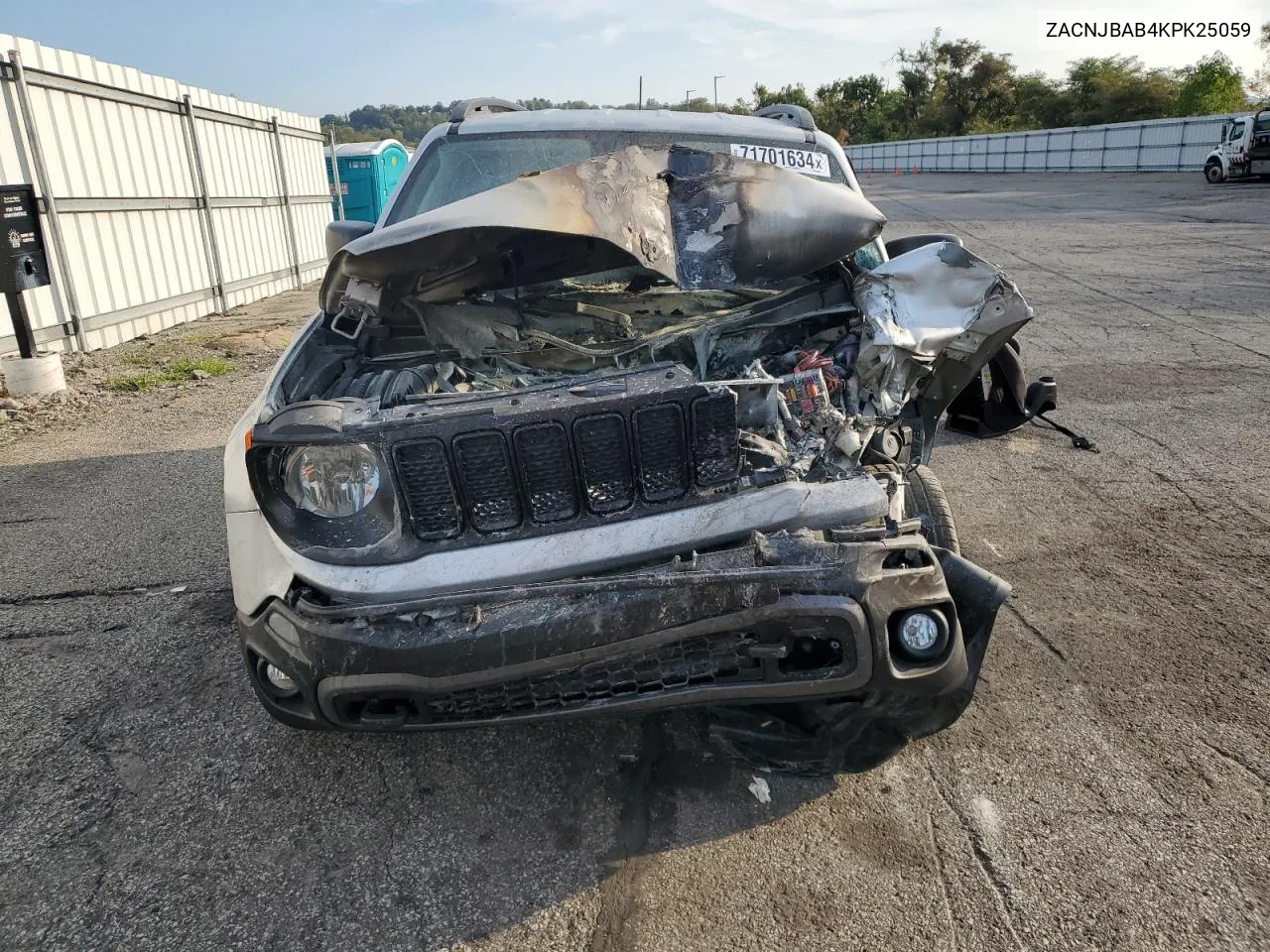 ZACNJBAB4KPK25059 2019 Jeep Renegade Sport