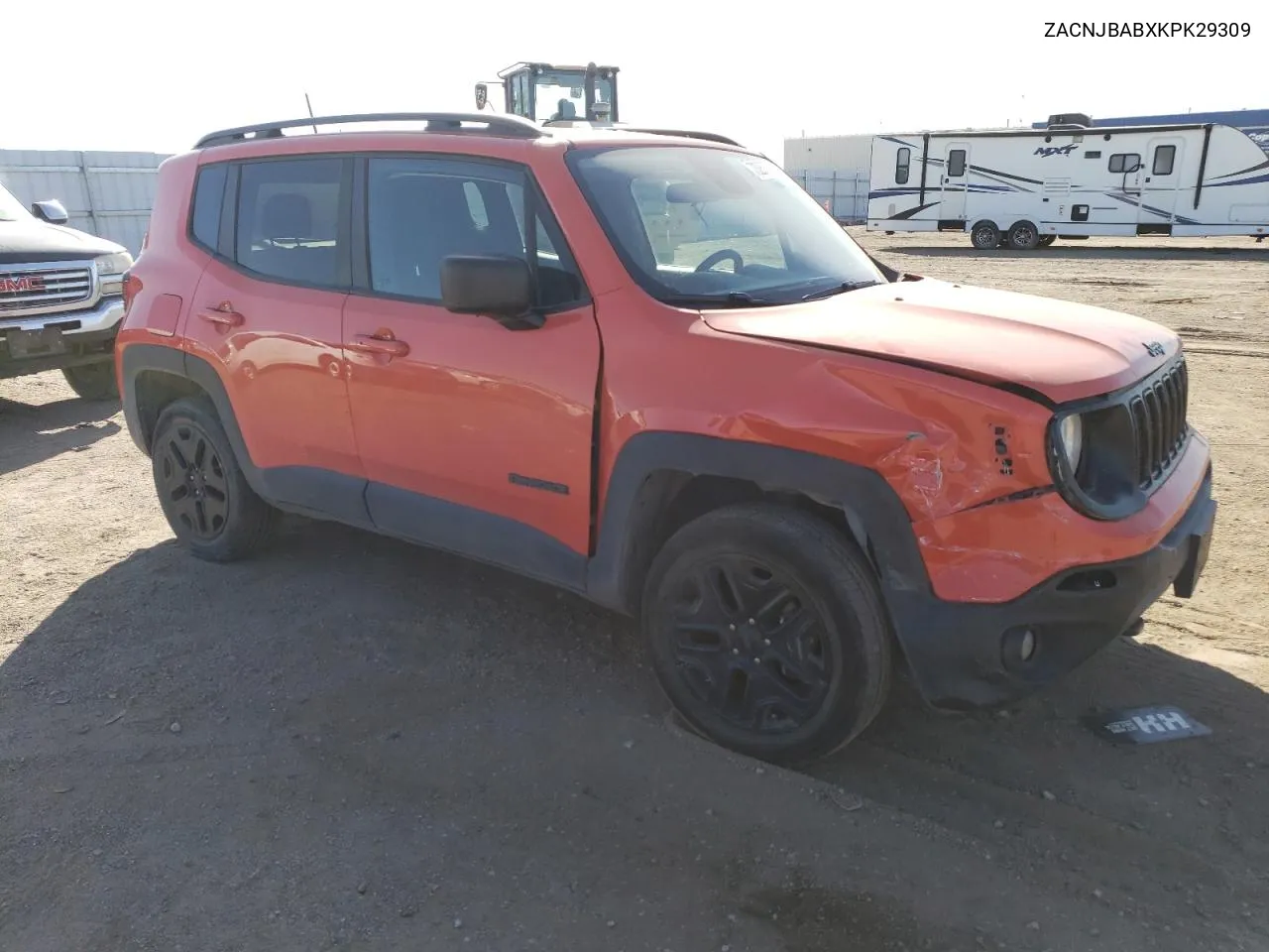 ZACNJBABXKPK29309 2019 Jeep Renegade Sport