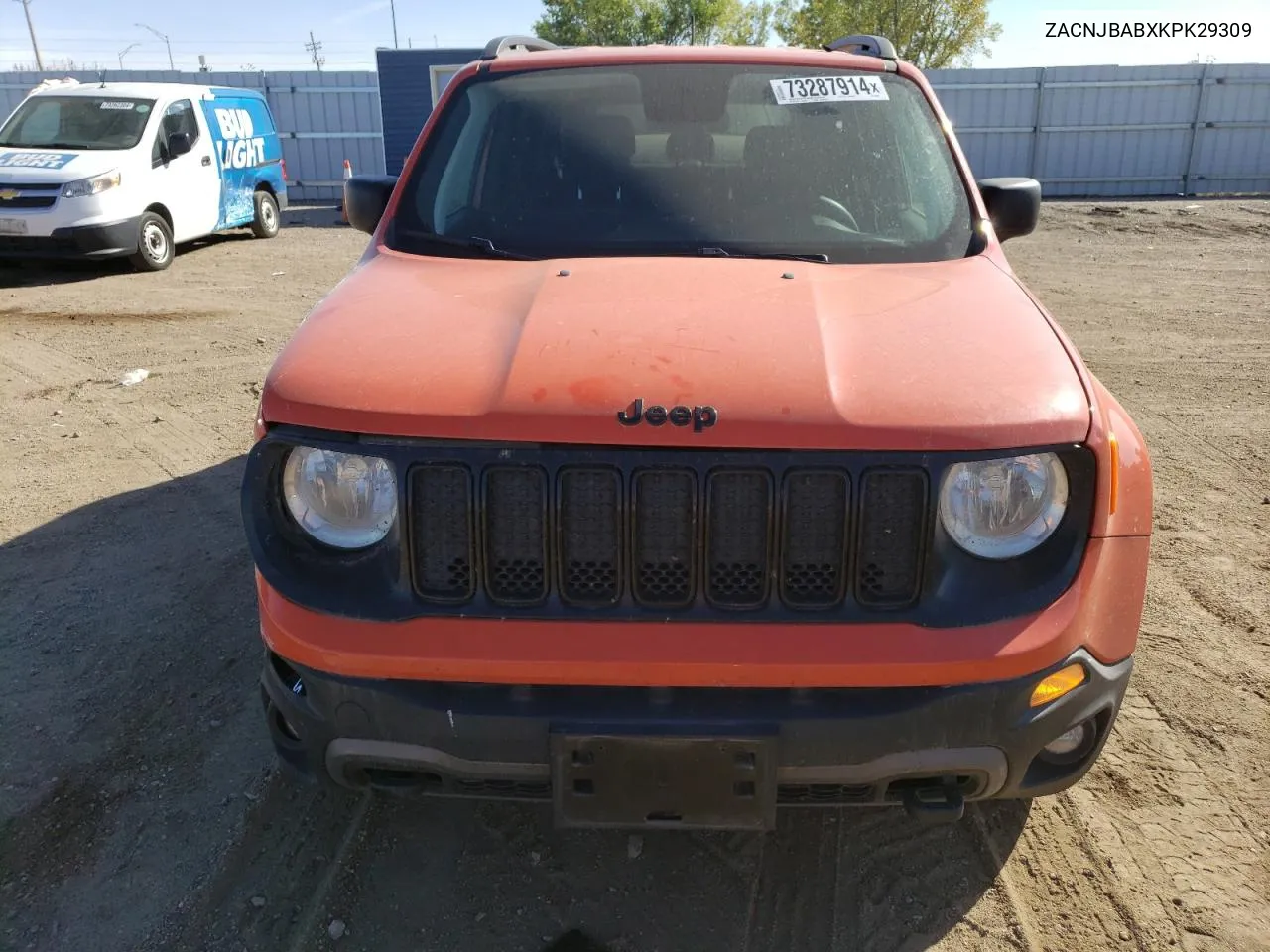 ZACNJBABXKPK29309 2019 Jeep Renegade Sport