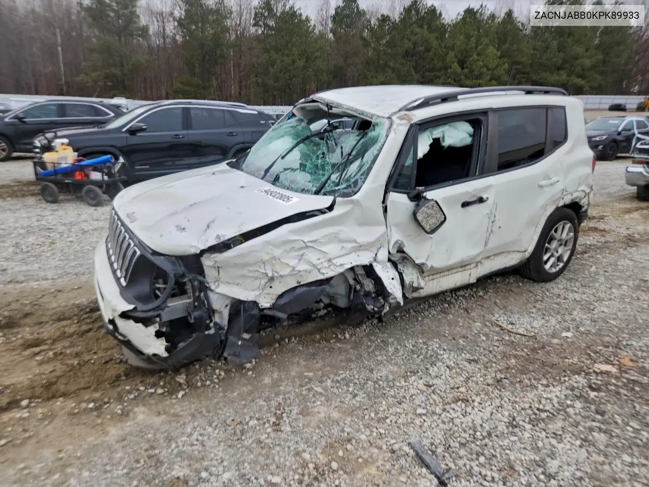 ZACNJABB0KPK89933 2019 Jeep Renegade Latitude