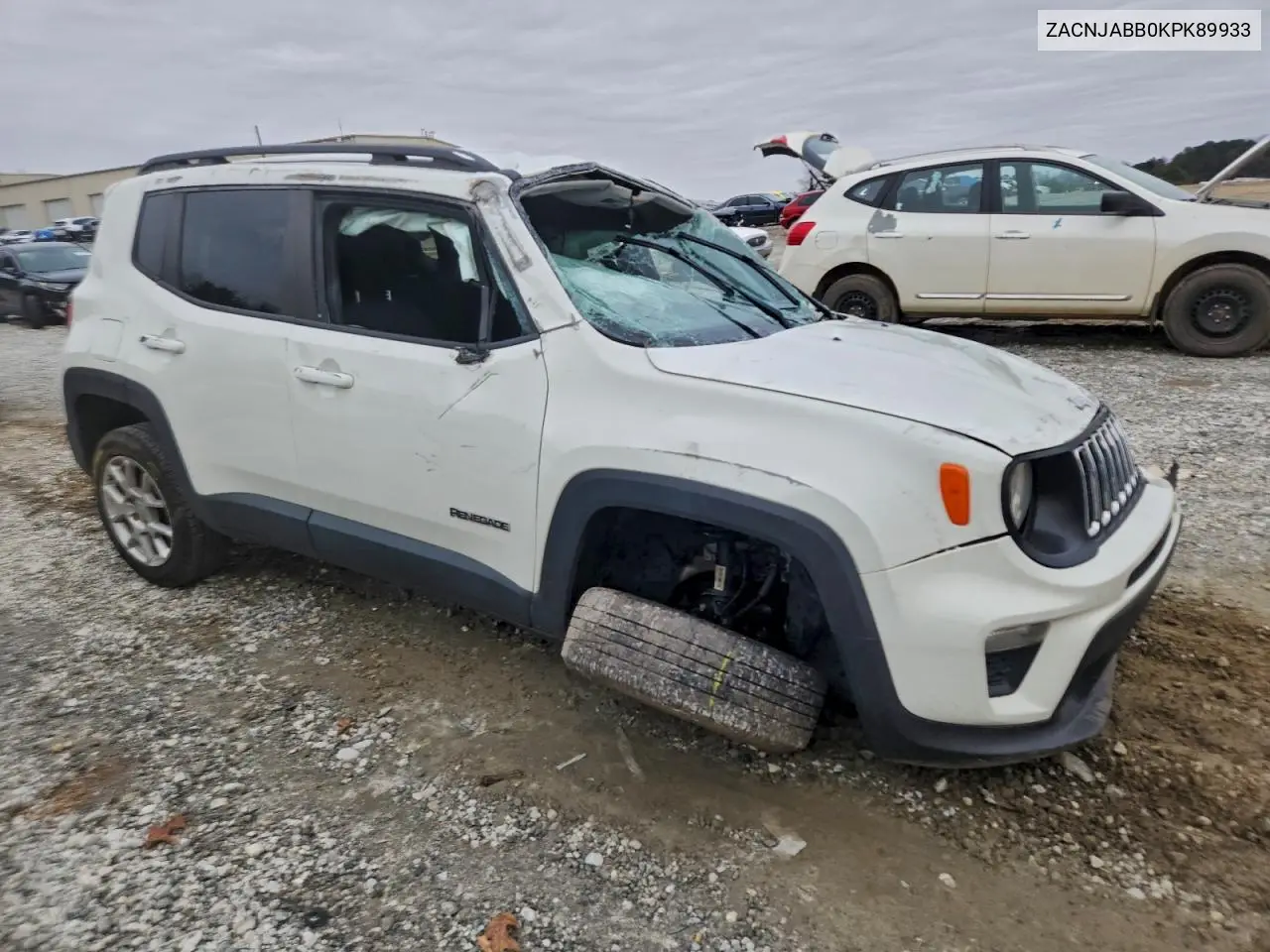 ZACNJABB0KPK89933 2019 Jeep Renegade Latitude