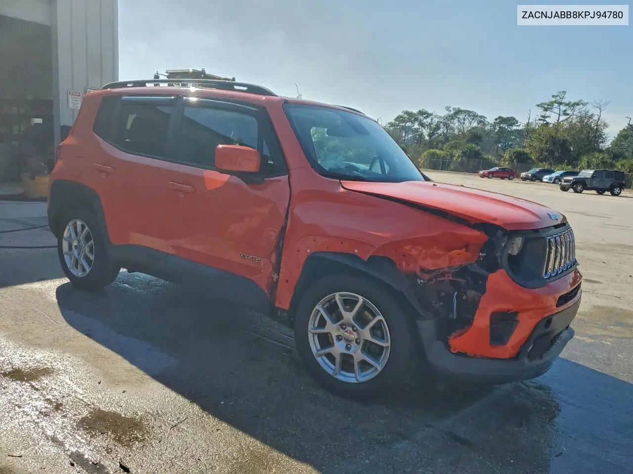 ZACNJABB8KPJ94780 2019 Jeep Renegade Latitude