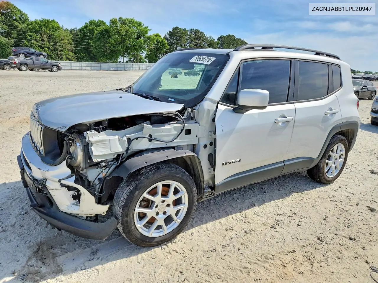ZACNJABB1LPL20947 2020 Jeep Renegade Latitude
