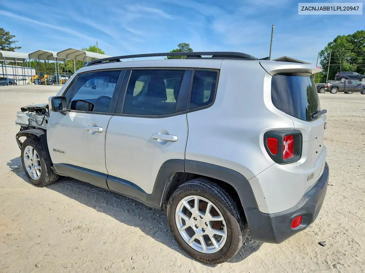 ZACNJABB1LPL20947 2020 Jeep Renegade Latitude