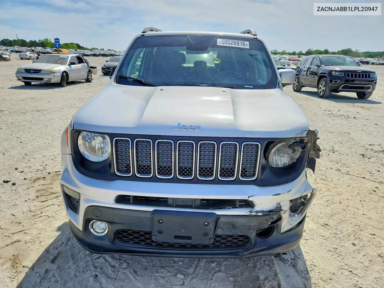 ZACNJABB1LPL20947 2020 Jeep Renegade Latitude