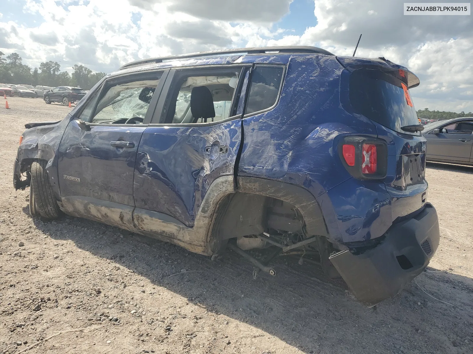 2020 Jeep Renegade Latitude VIN: ZACNJABB7LPK94015 Lot: 60655204