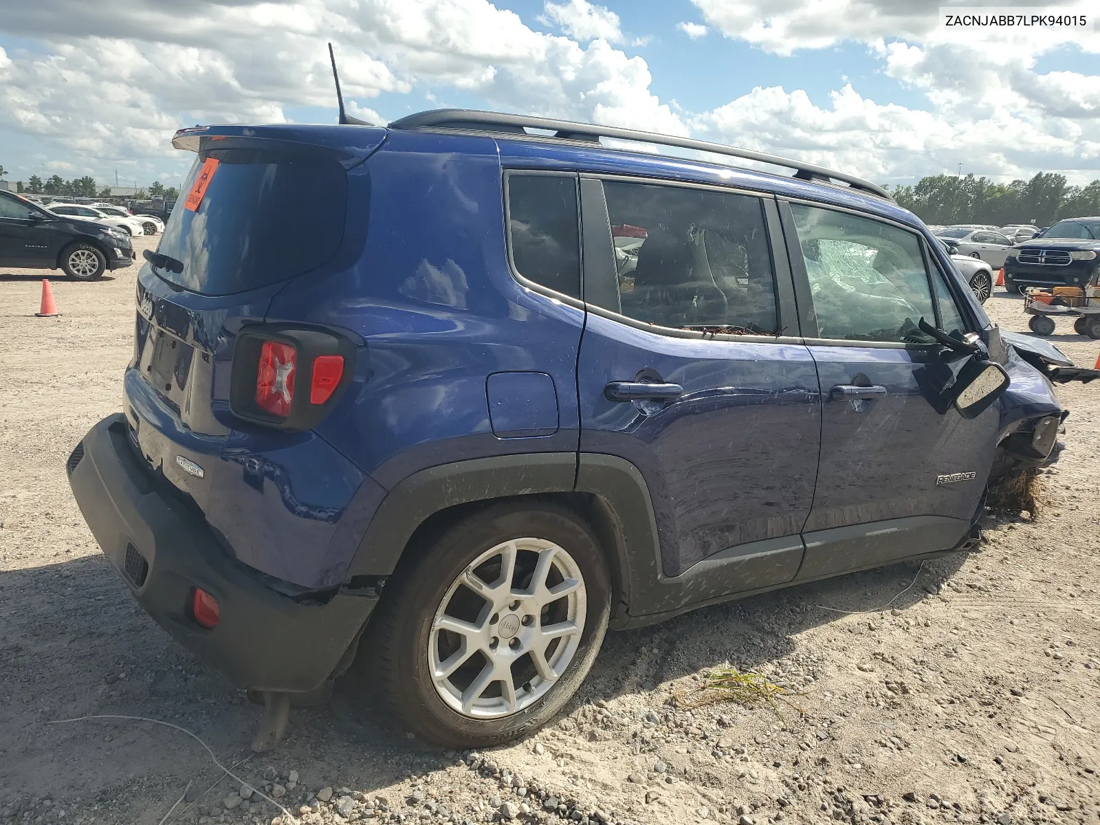 2020 Jeep Renegade Latitude VIN: ZACNJABB7LPK94015 Lot: 60655204