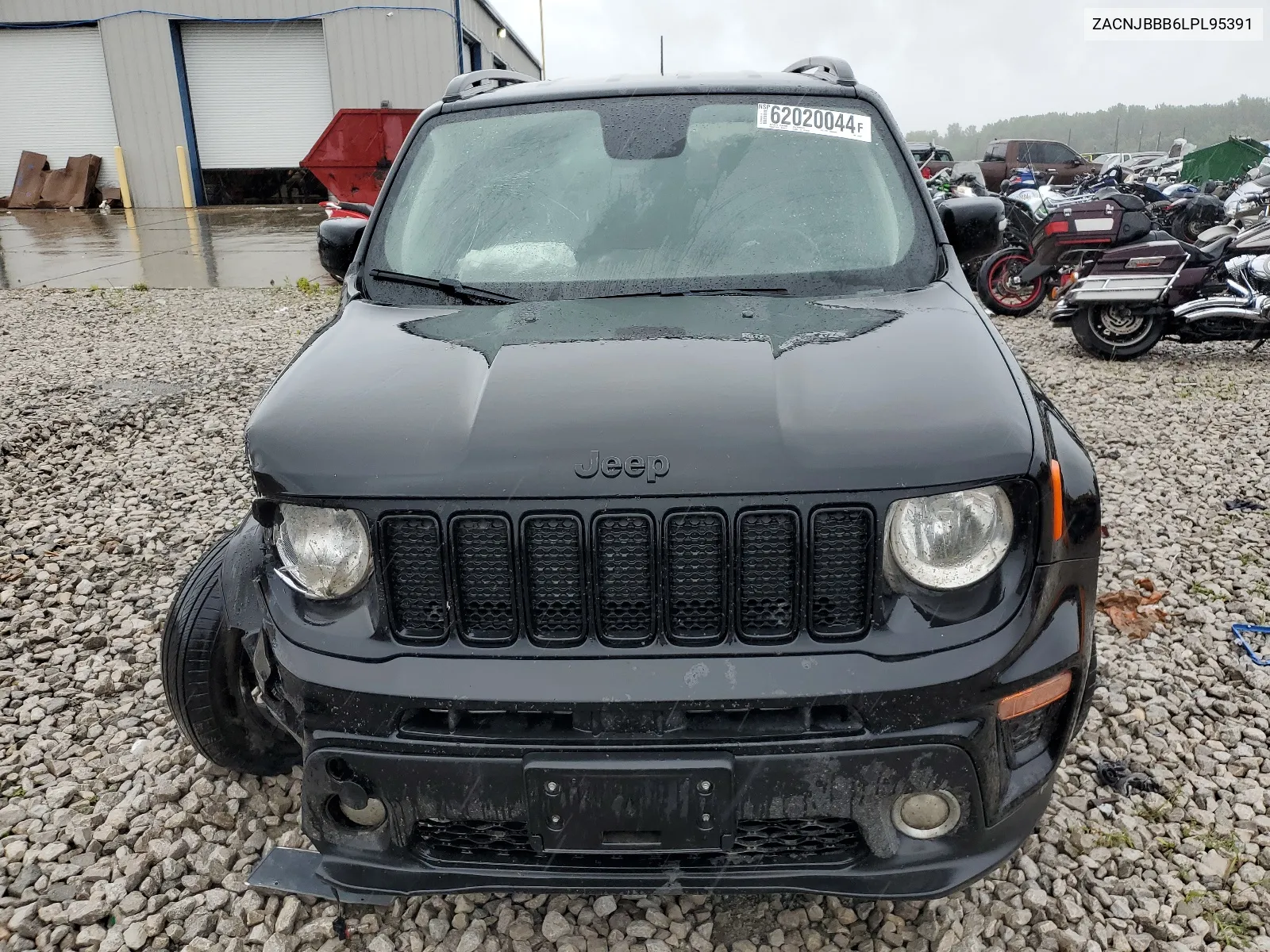 2020 Jeep Renegade Latitude VIN: ZACNJBBB6LPL95391 Lot: 62020044