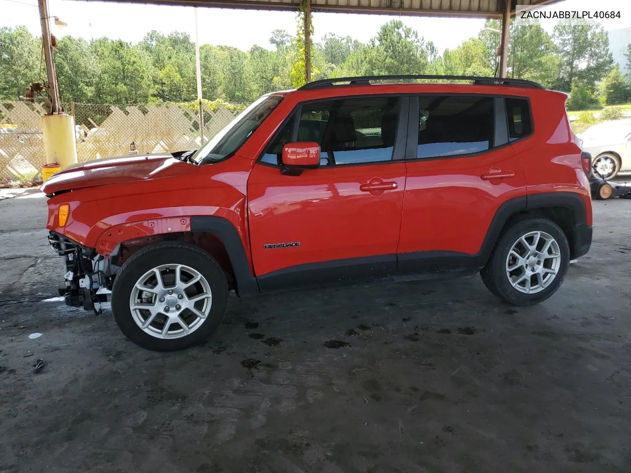 2020 Jeep Renegade Latitude VIN: ZACNJABB7LPL40684 Lot: 62024284