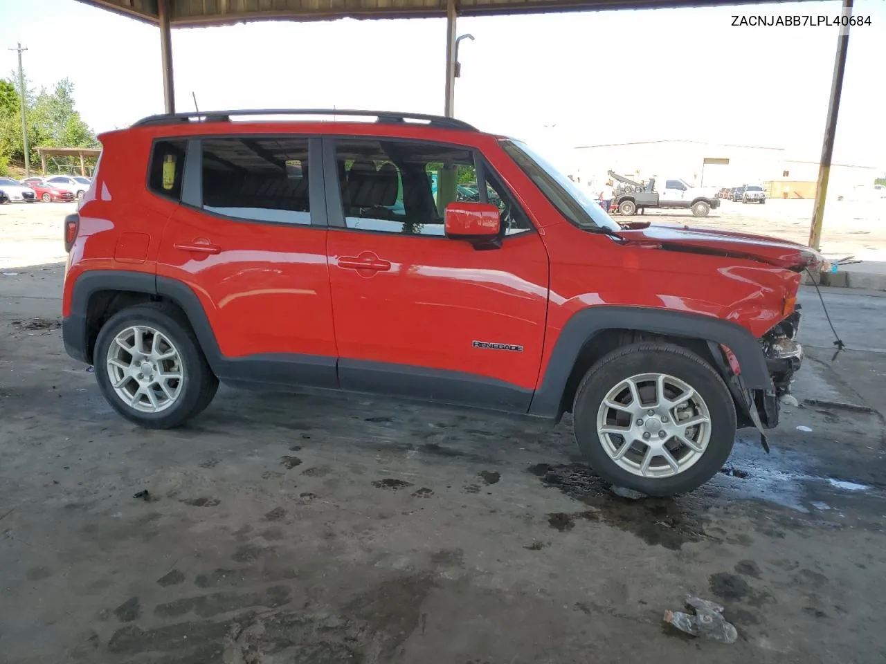 2020 Jeep Renegade Latitude VIN: ZACNJABB7LPL40684 Lot: 62024284