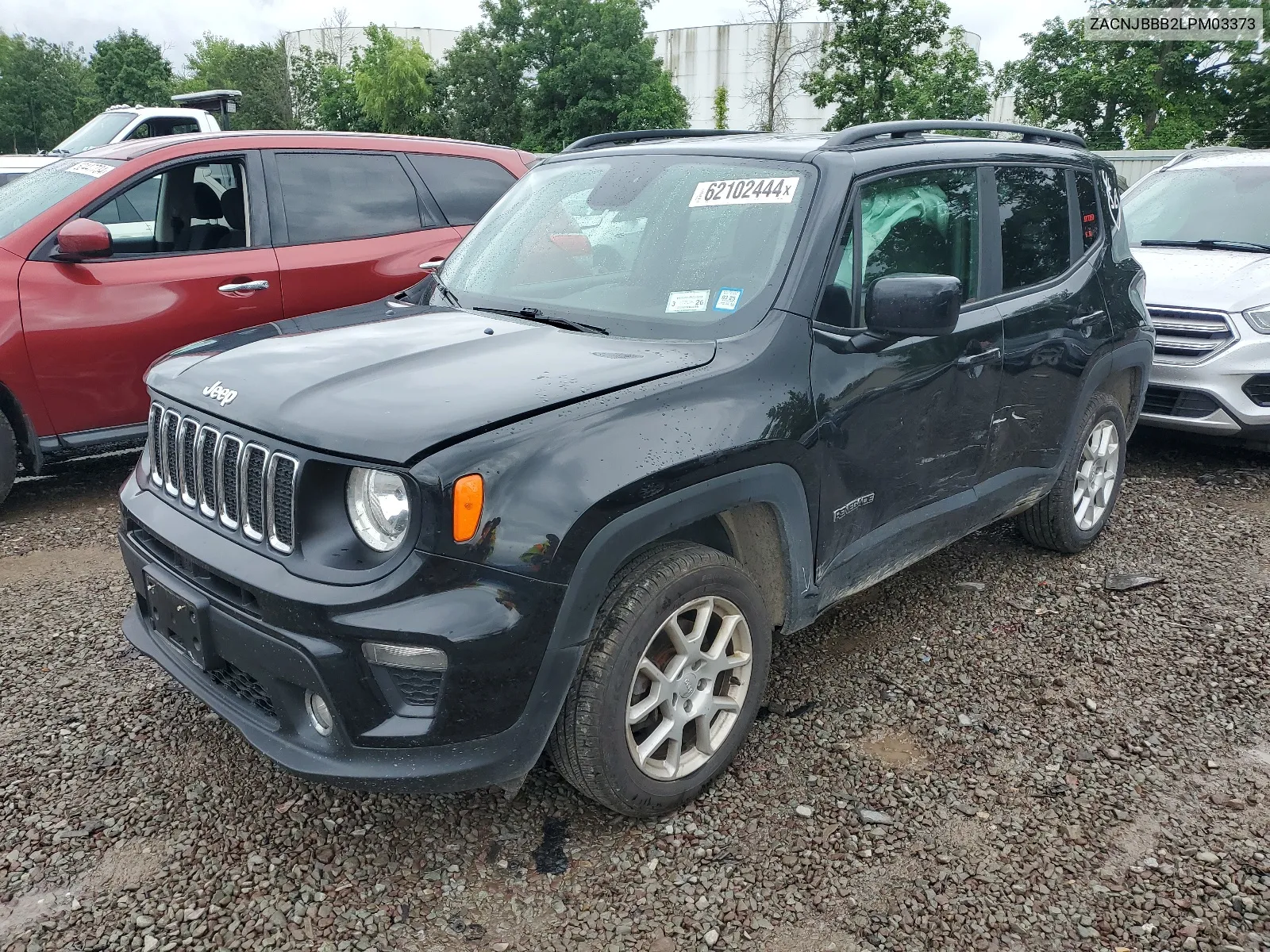 2020 Jeep Renegade Latitude VIN: ZACNJBBB2LPM03373 Lot: 62102444