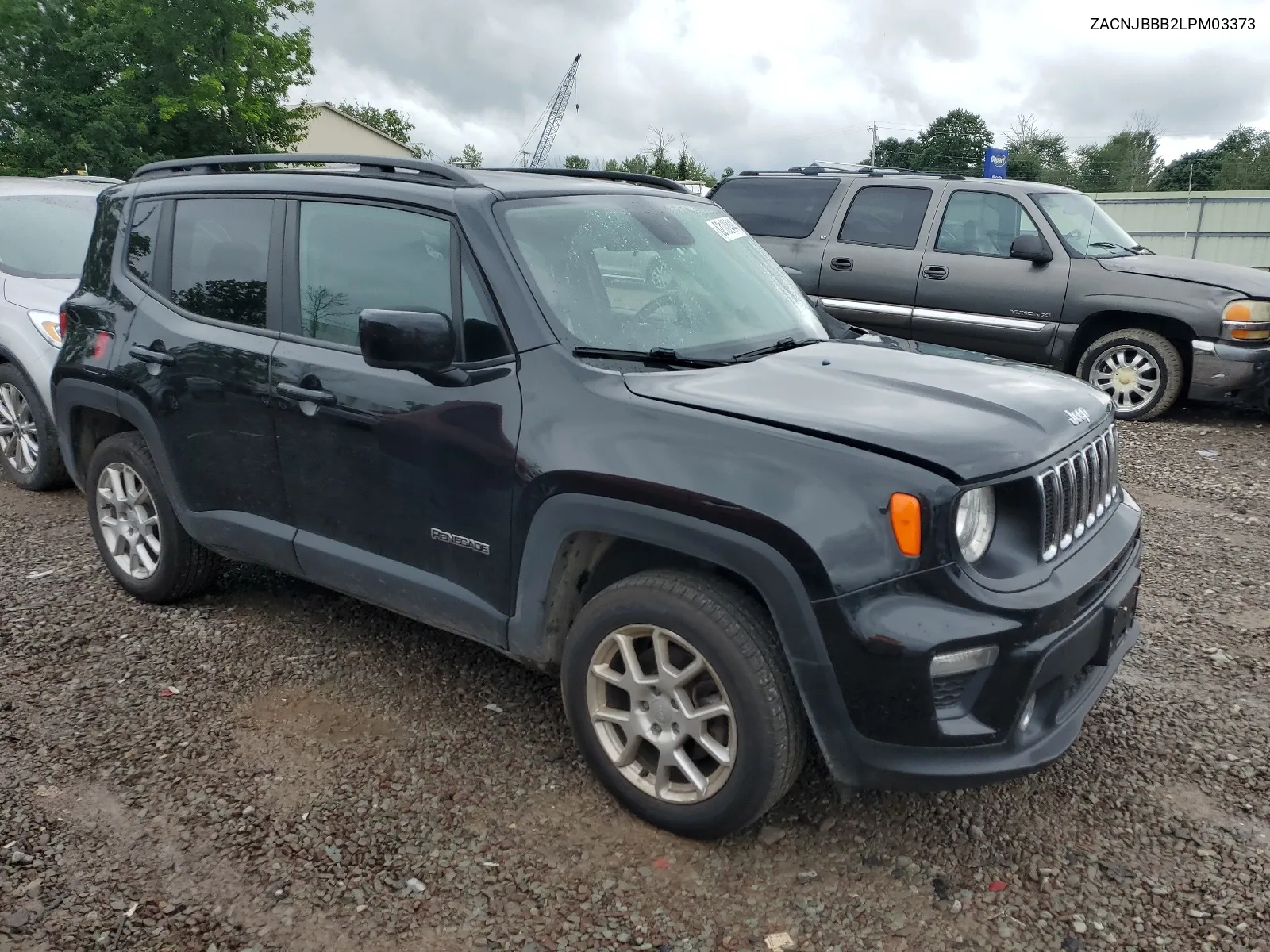 2020 Jeep Renegade Latitude VIN: ZACNJBBB2LPM03373 Lot: 62102444