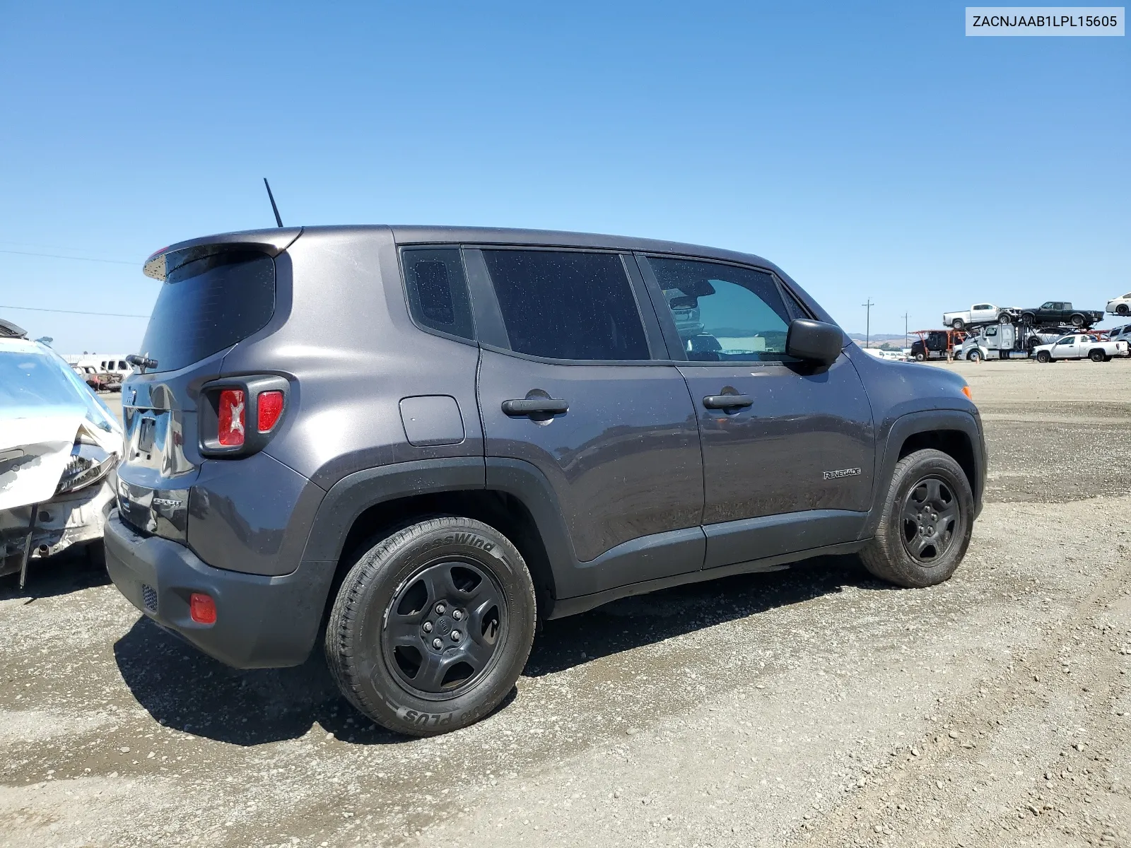 2020 Jeep Renegade Sport VIN: ZACNJAAB1LPL15605 Lot: 62554224