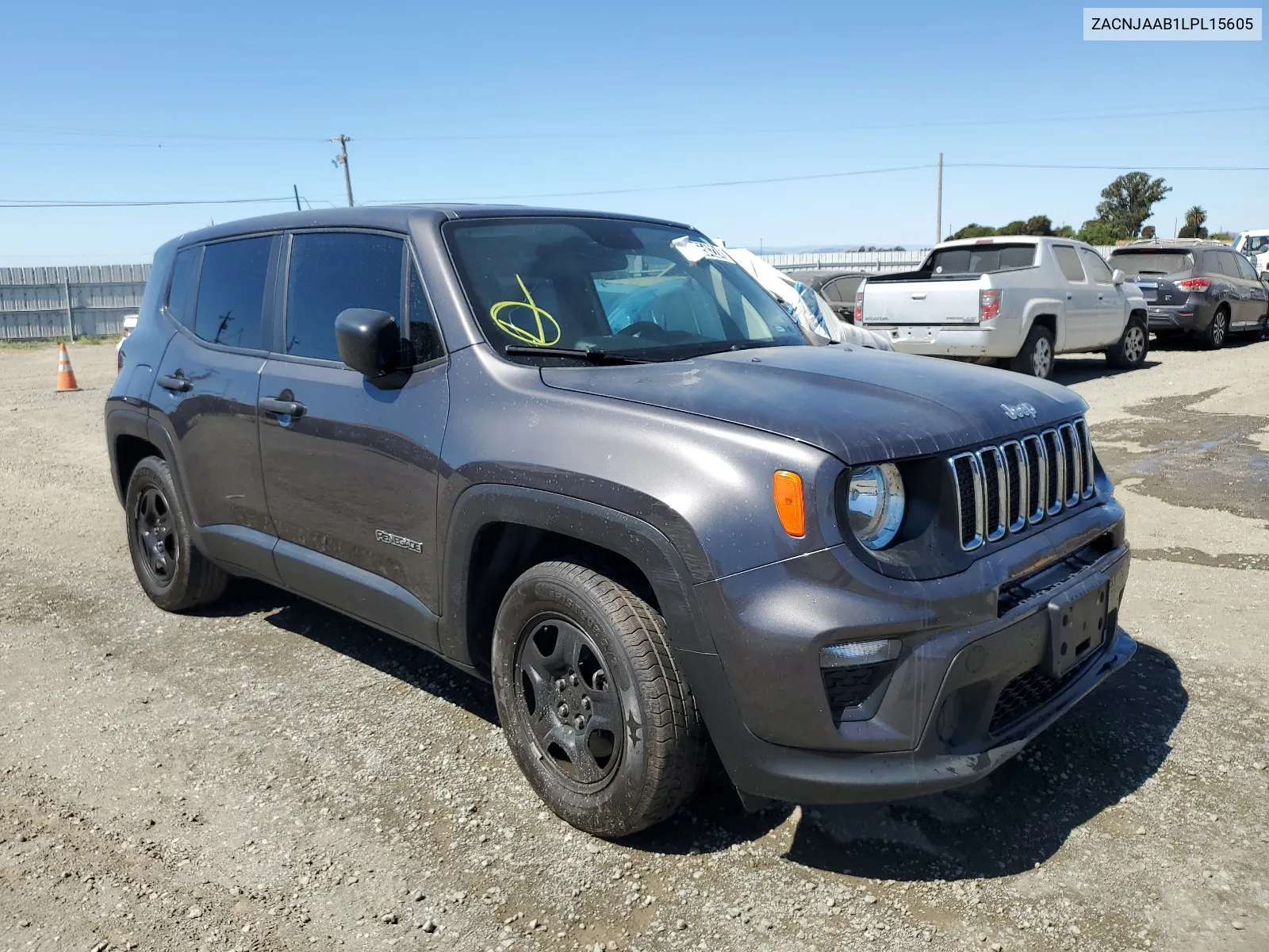 2020 Jeep Renegade Sport VIN: ZACNJAAB1LPL15605 Lot: 62554224