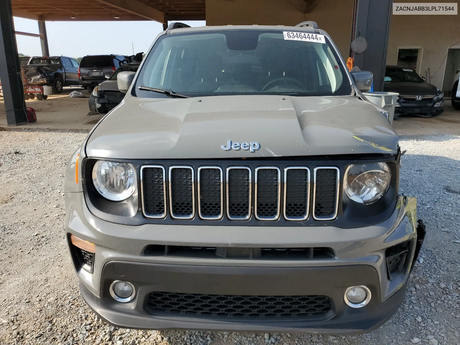 2020 Jeep Renegade Latitude VIN: ZACNJABB3LPL71544 Lot: 63464444