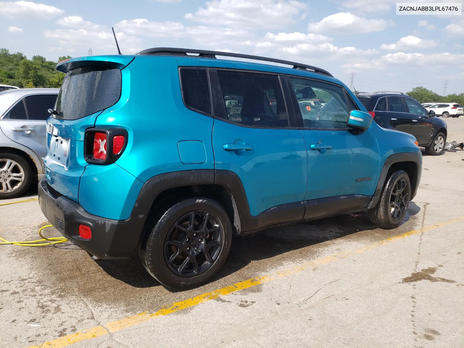 2020 Jeep Renegade Latitude VIN: ZACNJABB3LPL67476 Lot: 63930974