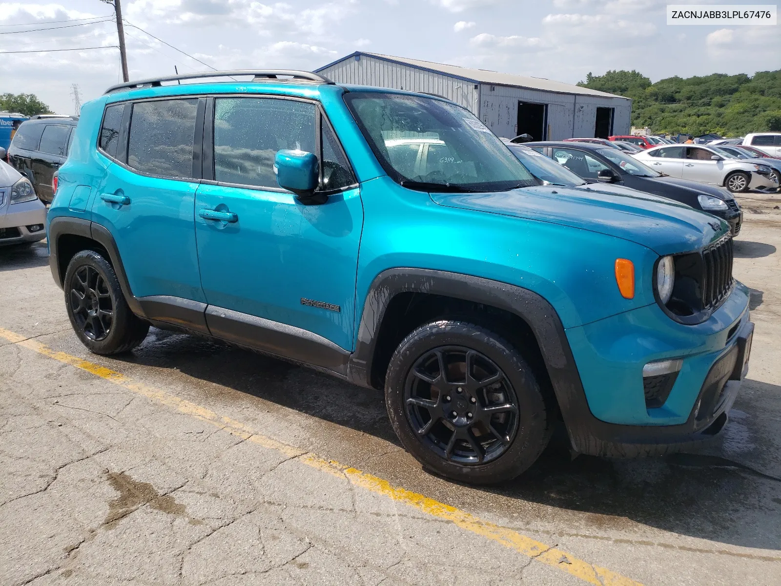 2020 Jeep Renegade Latitude VIN: ZACNJABB3LPL67476 Lot: 63930974