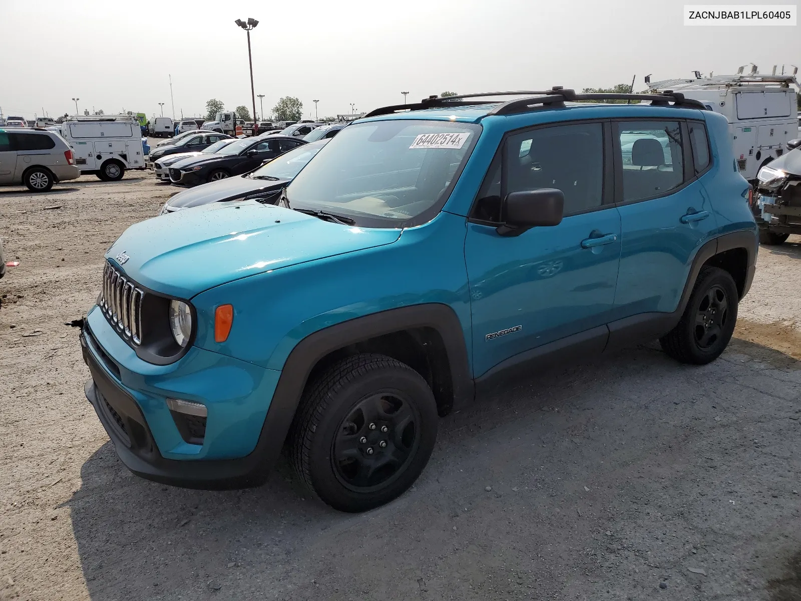 ZACNJBAB1LPL60405 2020 Jeep Renegade Sport