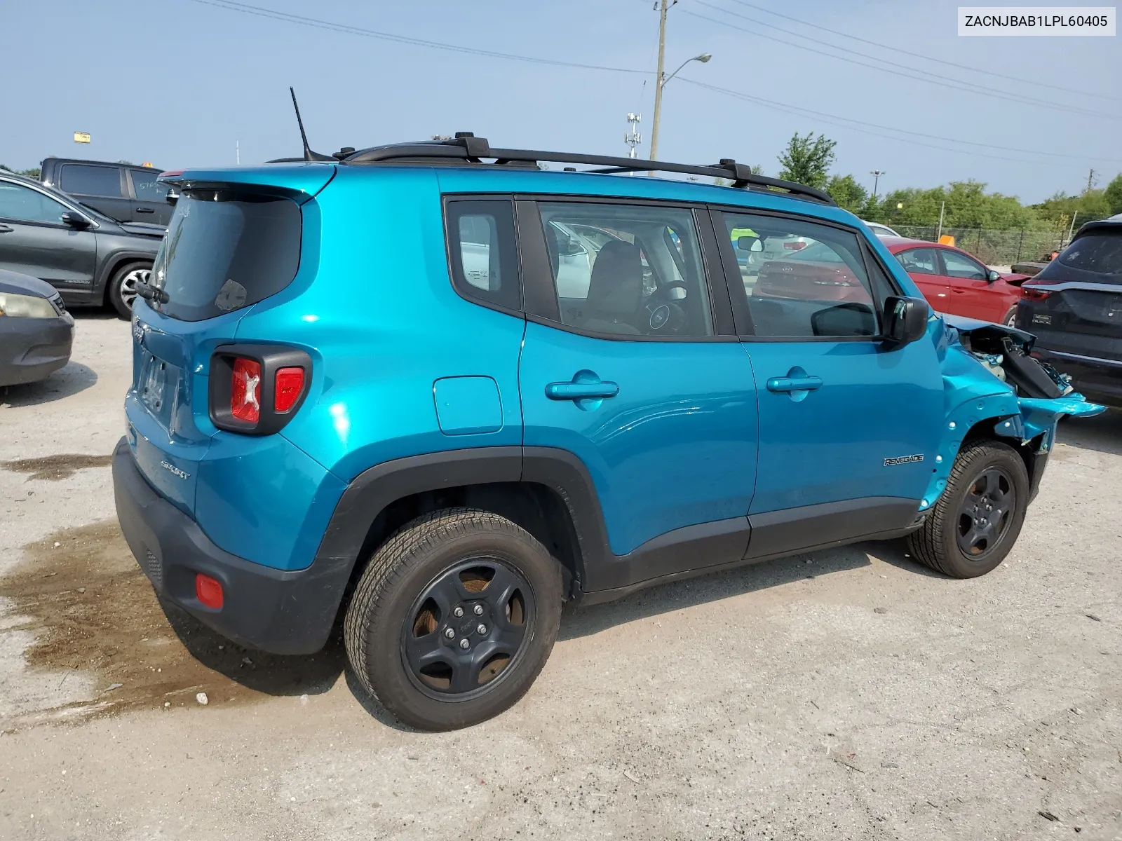 2020 Jeep Renegade Sport VIN: ZACNJBAB1LPL60405 Lot: 64402514