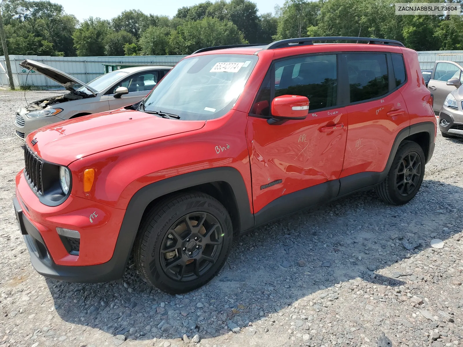 2020 Jeep Renegade Latitude VIN: ZACNJABB5LPL73604 Lot: 65240774