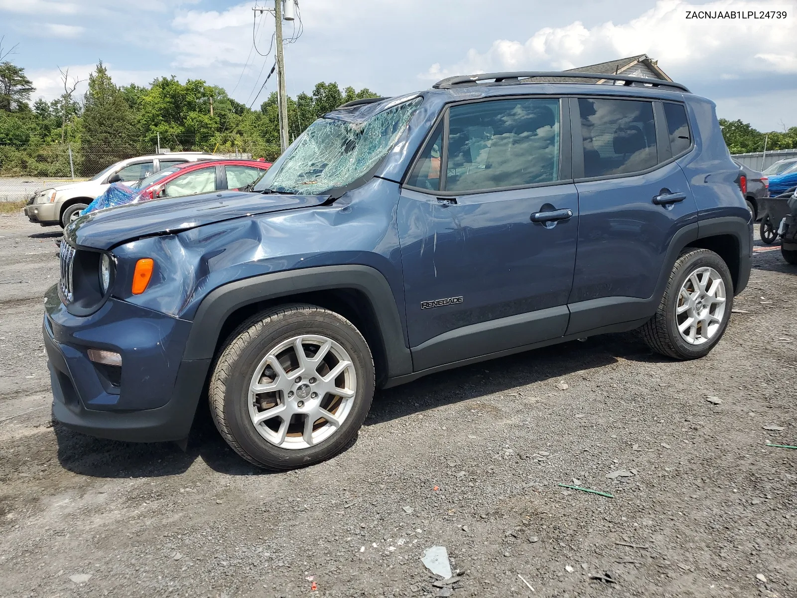 2020 Jeep Renegade Sport VIN: ZACNJAAB1LPL24739 Lot: 65960094