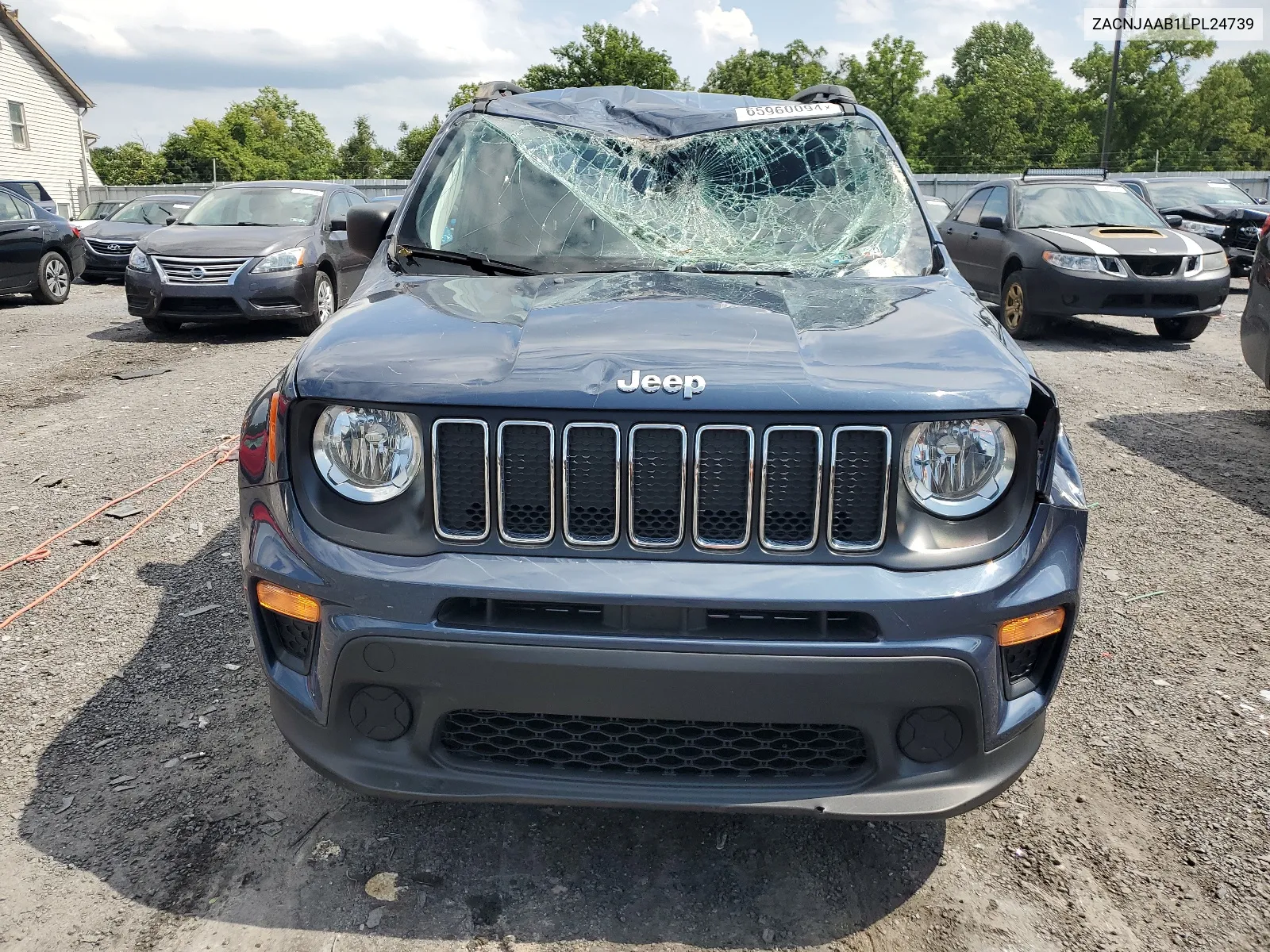 2020 Jeep Renegade Sport VIN: ZACNJAAB1LPL24739 Lot: 65960094