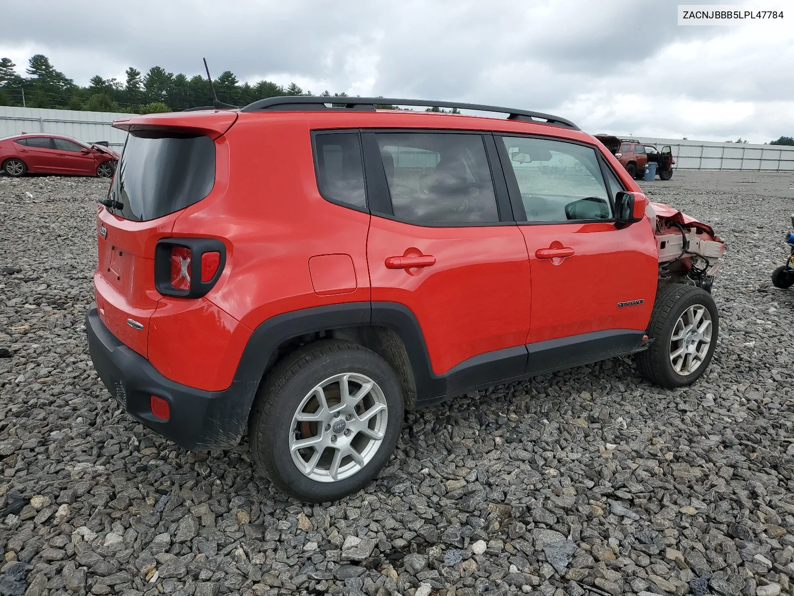 2020 Jeep Renegade Latitude VIN: ZACNJBBB5LPL47784 Lot: 66197504