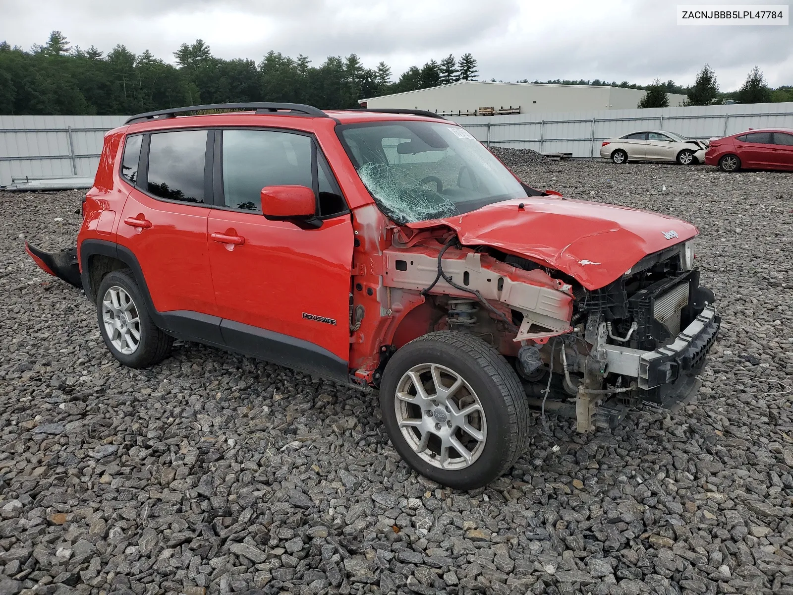 2020 Jeep Renegade Latitude VIN: ZACNJBBB5LPL47784 Lot: 66197504