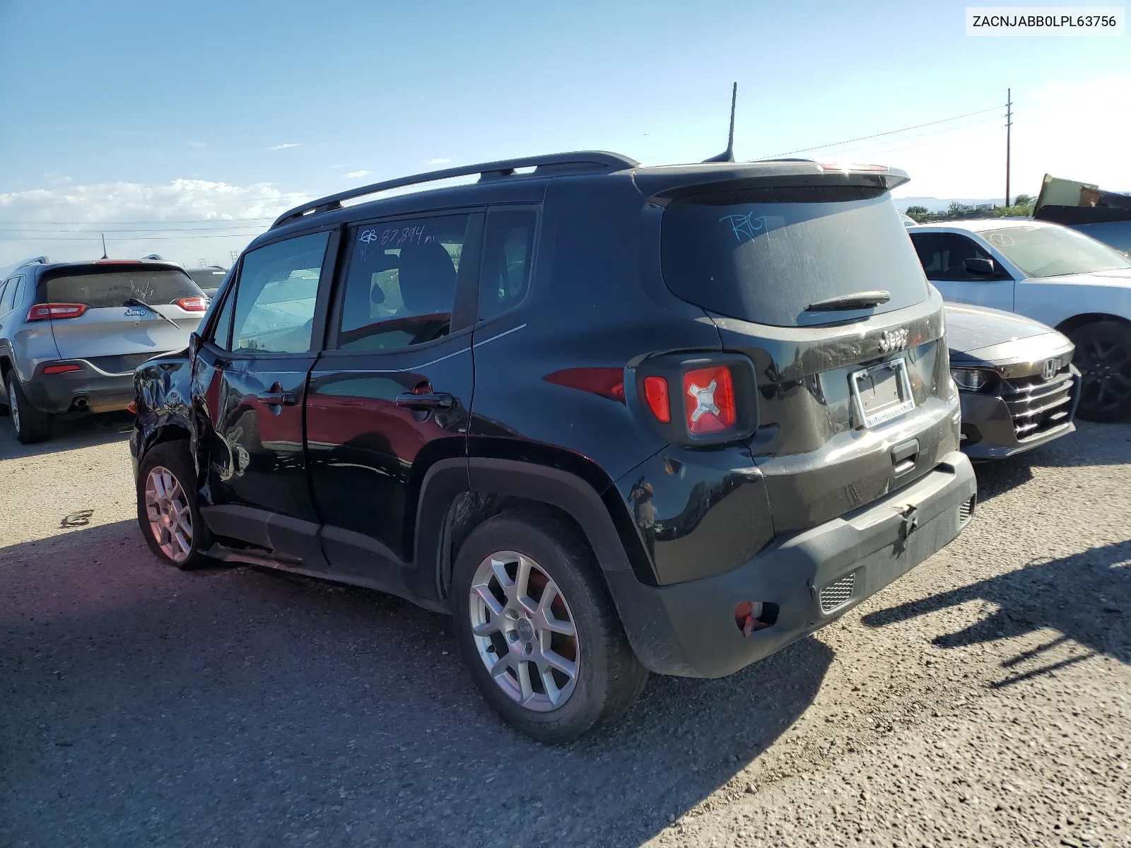 ZACNJABB0LPL63756 2020 Jeep Renegade Latitude