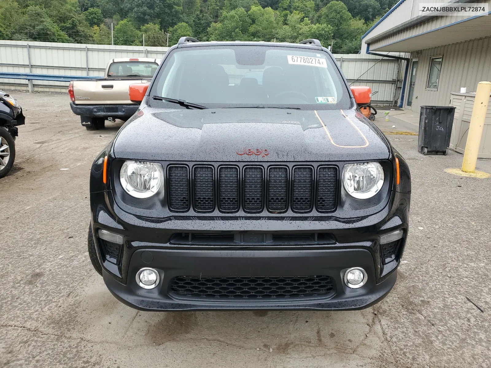 2020 Jeep Renegade Latitude VIN: ZACNJBBBXLPL72874 Lot: 67780274