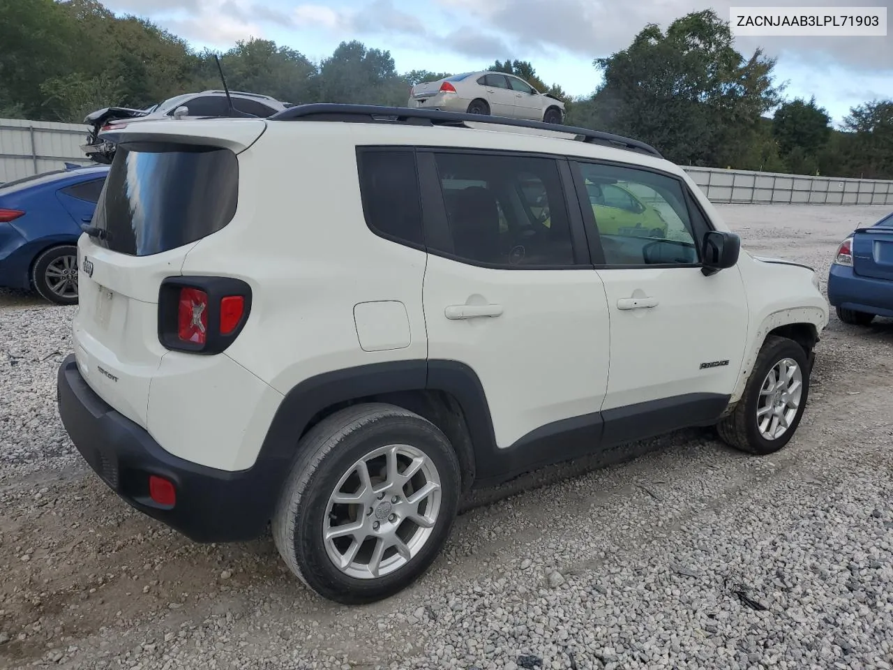 ZACNJAAB3LPL71903 2020 Jeep Renegade Sport