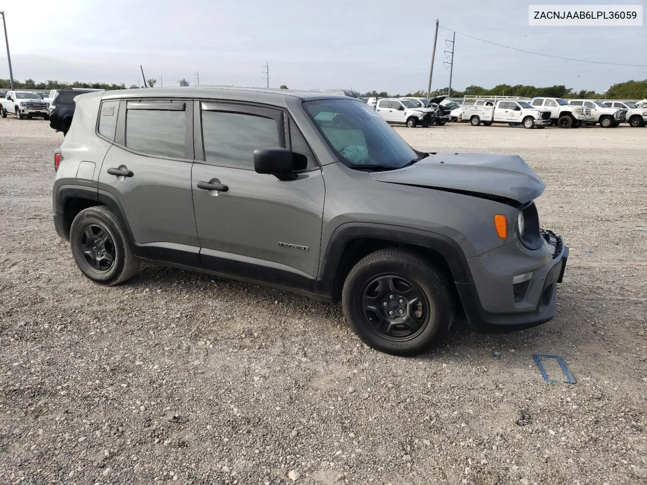 2020 Jeep Renegade Sport VIN: ZACNJAAB6LPL36059 Lot: 72862184