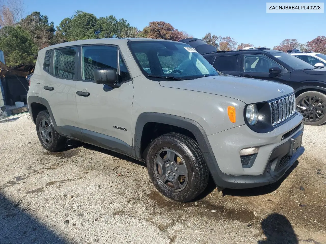 ZACNJBAB4LPL40228 2020 Jeep Renegade Sport